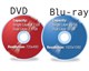 CD, DVD, BluRay диски VS