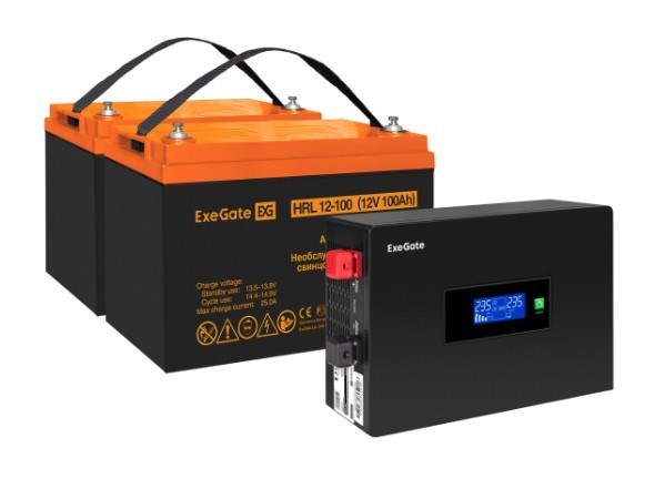 Комплект  Exegate IdealSine SR-1500.LCD.2SH 226079