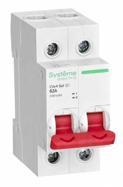 Выключатель нагрузки Systeme Electric City9 Set C9S16263 103146