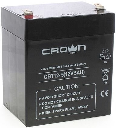 Аккумуляторная батарея Crown CBT-12-5 110985