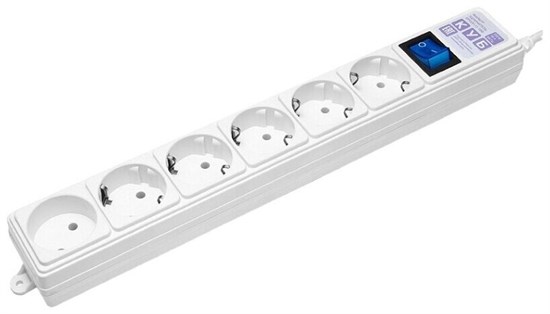 Сетевой фильтр Power Cube SPG(5+1)-16B-3М White 109589