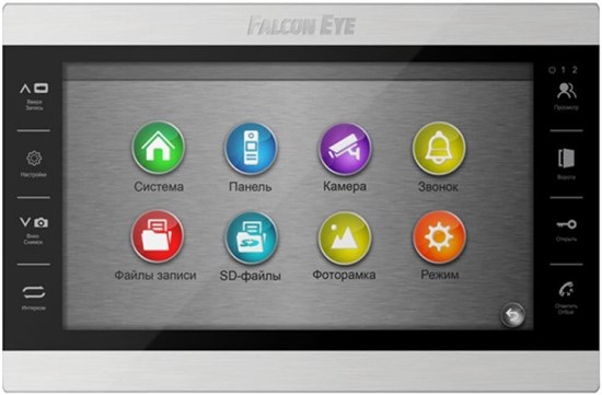 Видеодомофон Falcon Eye Atlas Plus HD Black 146210