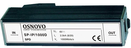 Устройство грозозащиты Osnovo SP-IP/1000D 146123