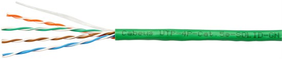 Бухта Cabeus UTP-4P-Cat.5e-SOLID-LSLTx-GN-25, 25м 136432