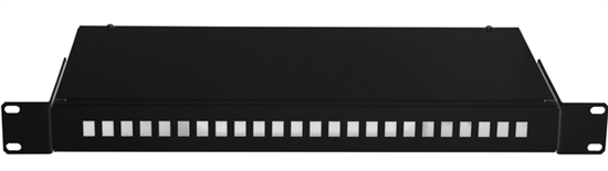 Оптический кросс NIKOMAX NMF-RP24SC-WS-ES-1U-BK 139392