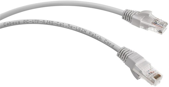 Патч-корд Cabeus PC-UTP-RJ45-CAT.5E-10M-LSZH, 10м 132495