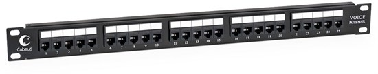 Патч-панель Cabeus PL-25-TEL-Toolless 138041