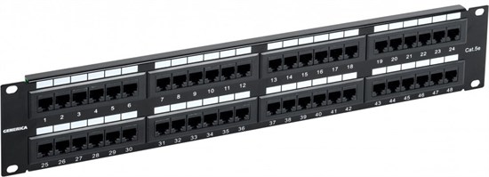 Патч-панель GENERICA PP48-2UC5EU-K05-G 138118