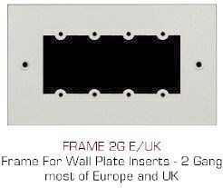 Рамка Kramer Frame-2G/EUK(W) 138875