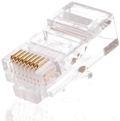Коннектор RJ-45 NETLAN EC-UP8P8C-5E-003-TR-1000, 1000 шт. 137549