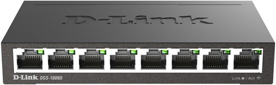 Коммутатор (свитч) D-Link DGS-1008D 140640