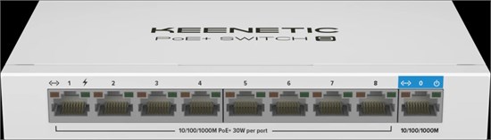 Коммутатор (свитч) Keenetic PoE+ Switch 9 (KN-4710) 140641