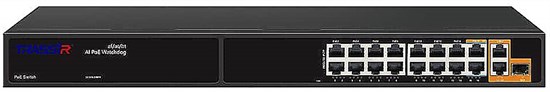 Коммутатор (свитч) TRASSIR TR-NS11191S-285-16POE 140733