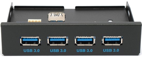 Передняя панель портов Gembird FP3.5-USB3-4A 514612