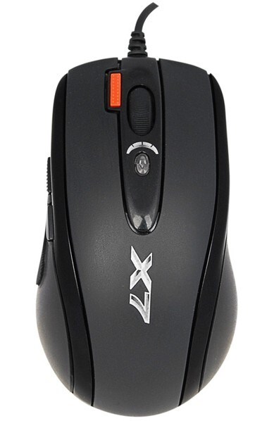 Мышь A4Tech X-718BK Black 516139