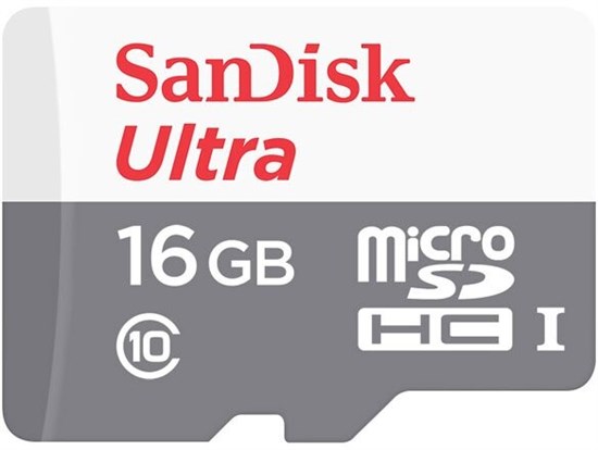 Карта памяти 16GB MicroSD SanDisk Ultra (SDSQUNS-016G-GN3MN) 503724