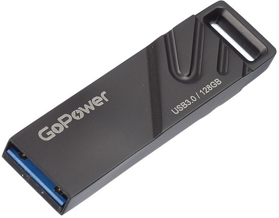 USB Flash накопитель 128GB GoPower TITAN Black 504589