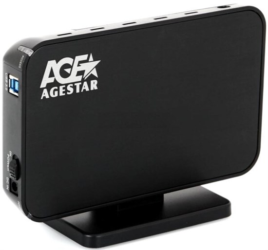 Внешний корпус для HDD AgeStar 3UB3A8-6G Black 505298