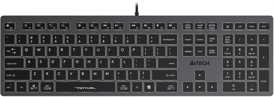 Клавиатура A4Tech Fstyler FX60 Grey/White 517830