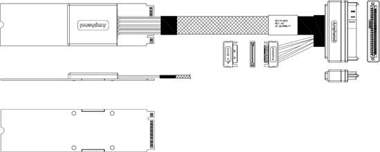 Кабель Amphenol RPC75-0056 506225