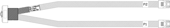 Кабель DiliVing DL-LP8643 506268