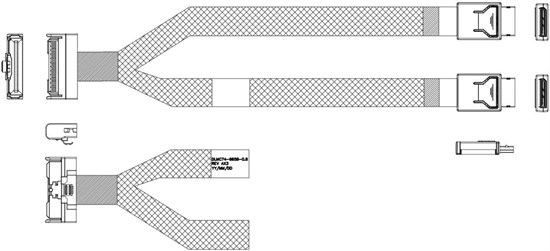 Кабель JPC P7352DN00800-1 506318