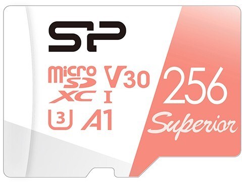 Карта памяти 256GB MicroSD Silicon Power Superio A1 (SP256GBSTXDV3V20) 503902