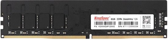 Оперативная память 8GB DDR4 2666MHz KingSpec (KS2666D4P12008G) 510339