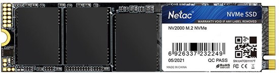 Накопитель SSD 512GB Netac NV2000 (NT01NV2000-512-E4X) 510387
