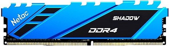Оперативная память 16GB DDR4 2666MHz Netac Shadow Blue (NTSDD4P26SP-16B) 510474