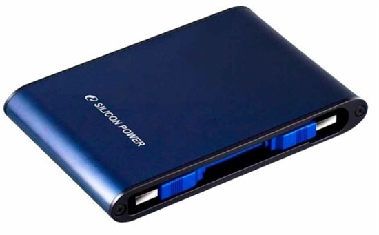 Внешний жёсткий диск 1TB Silicon Power Armor A80 (SP010TBPHDA80S3B) 504955