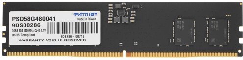 Оперативная память 8GB DDR5 4800MHz Patriot Signature (PSD58G480041) 510437
