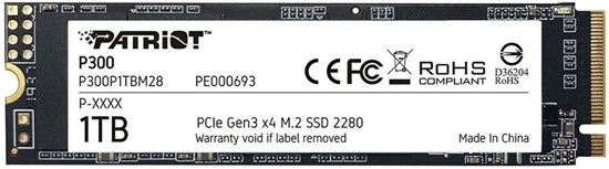 Накопитель SSD 1TB Patriot P300 (P300P1TBM28) 514209