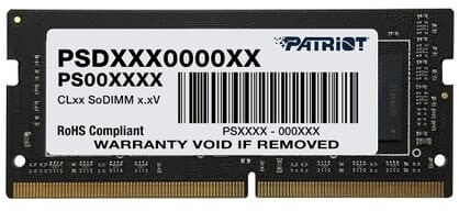 Оперативная память 16GB DDR4 3200MHz Patriot Signature SO-DIMM (PSD416G320081S) 510526