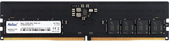 Оперативная память 16GB DDR5 5600MHz Netac Basic (NTBSD5P56SP-16) 510575