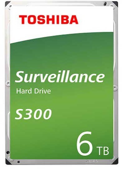 Жёсткий диск 6TB SATA-III Toshiba Surveillance S300 (HDWT860UZSVA) 514259