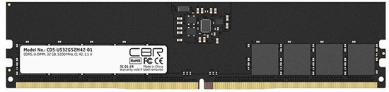 Оперативная память 32GB DDR5 5200MHz CBR (CD5-US32G52M42-01) 510218