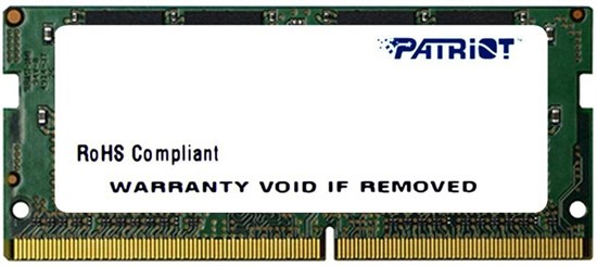 Оперативная память 16GB DDR4 2400MHz Patriot SO-DIMM (PSD416G24002S) 510459