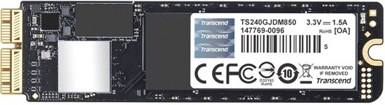 Накопитель SSD 240GB Transcend JetDrive 850 (TS240GJDM850) 511876