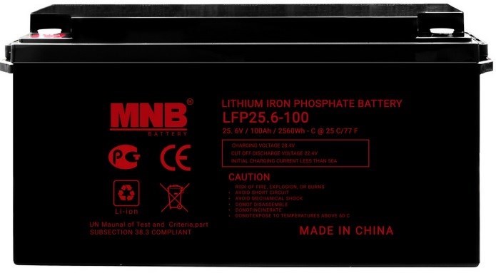 Аккумулятор  MNB LFP-25,6-100 225208