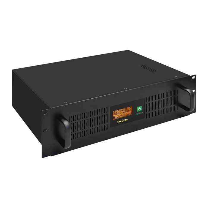 Источник бесперебойного питания  Exegate ServerRM UNL-1500.LCD.AVR.2SH.4C13.RJ.USB.3U 225630