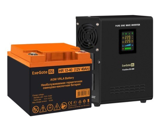 Комплект  Exegate FineSine SX-500.LCD.AVR.2SH 225652