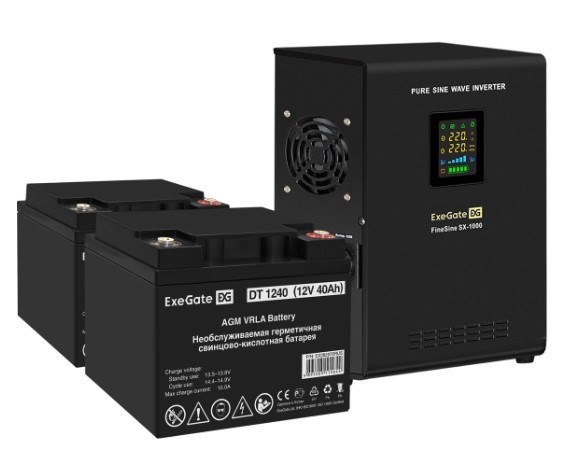 Комплект  Exegate FineSine SX-1000.LCD.AVR.2SH 225737