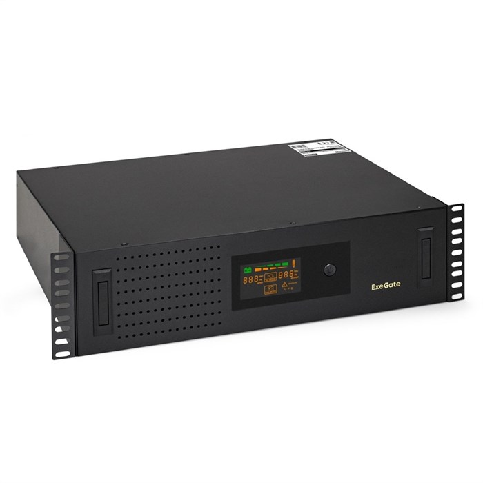 Источник бесперебойного питания  Exegate ServerRM UNL-3000.LCD.AVR.2SH.3C13.USB.3U 225750
