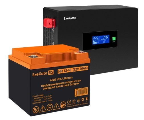 Комплект  Exegate IdealSine SR-1000.LCD.2SH 225769