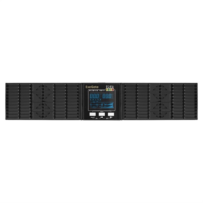 Источник бесперебойного питания  Exegate PowerExpert ULS-2000.LCD.AVR.1SH.2C13.USB.RS232.SNMP.2U 225927