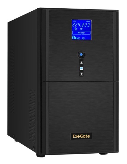 Источник бесперебойного питания  Exegate SineTower SZ-5000.LCD.AVR.2SH.1C13.T.RJ.USB 225931