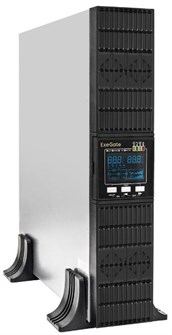 Источник бесперебойного питания  Exegate PowerExpert ULS-575-10kVA.LCD.AVR.T.USB.RS232.SNMP.2U 226085