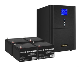Комплект  Exegate SineTower SZ-5000.LCD.AVR.2SH.1C13.T.RJ.USB 226086