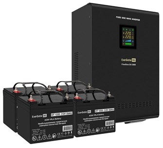 Комплект  Exegate FineSine SX-3000.LCD.AVR.2SH.T 226101